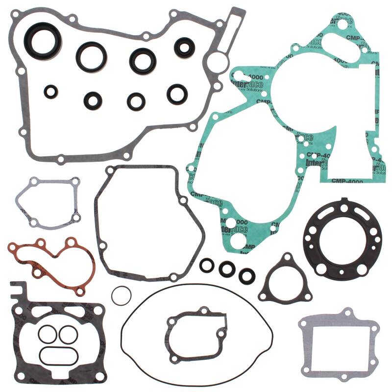 Honda CR125R Complete Gasket Kit - Vertex Pistons - Oil Seals, MicroPore - `05-`07